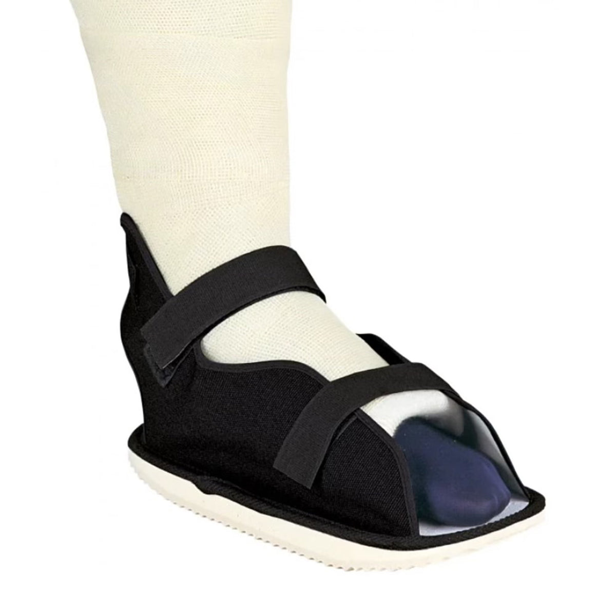 ProCare Canvas Cast Shoe, Medium, Black (Each)