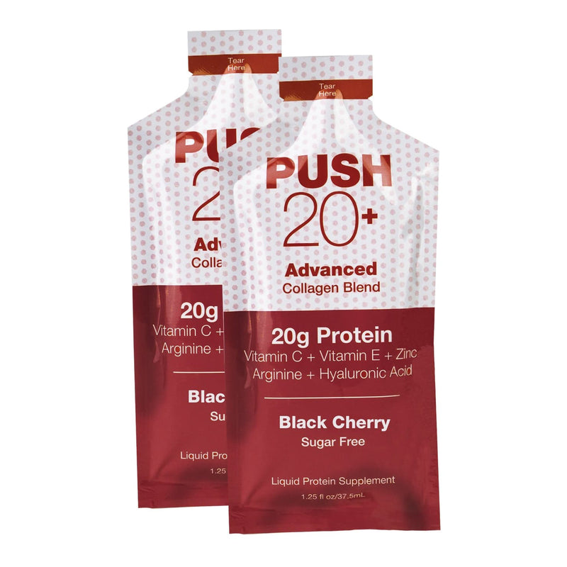 Global Health Products Oral Supplement PUSH 20+ Black Cherry Flavor Liquid 1.25 oz. Individual Packet (60/CS)