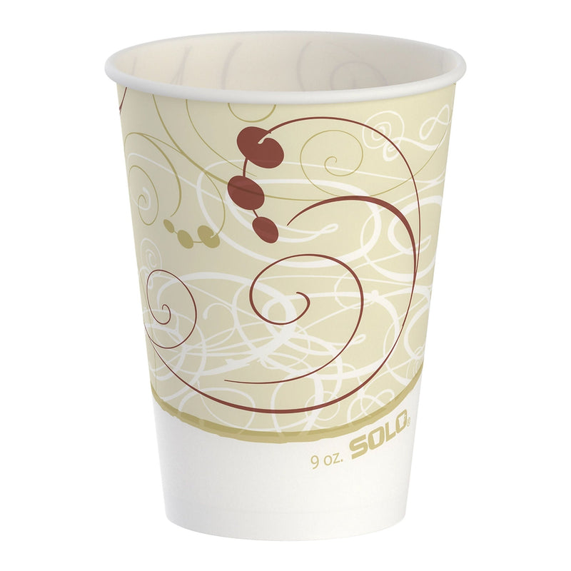 Solo Wax Coated Paper Drinking Cup, 9-ounce (Case of 2000)