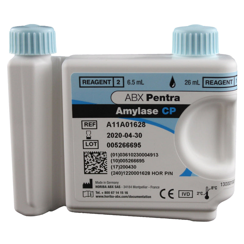 General Chemistry Reagent ABX Pentra Amylase For ABX Pentra 400 Clinical Chemistry Analyzer 125 Tests (Each)
