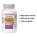 Major Pharmaceuticals Major Magnesium Oxide Mineral Supplement 