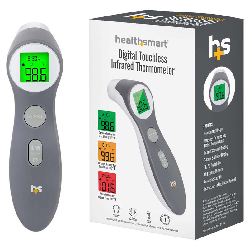 HealthSmart Digital Touchless Infrared Thermometer (Each)