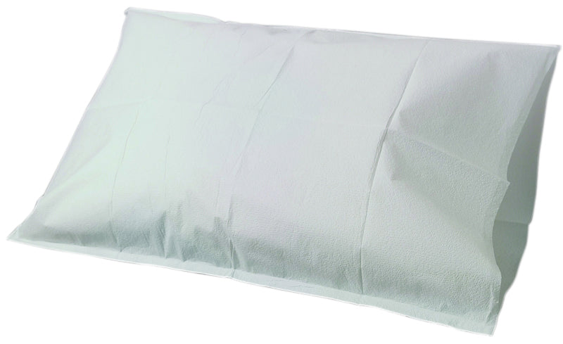 TIDI Products IMCO Brand Pillowcase 21" x 30", Tissue / Poly White, Made in USA