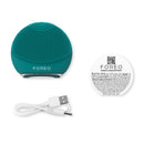 LUNA 4 go Portable Facial Cleansing Device, Evergreen 