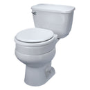Maddak Tall-ette Toilet Seat - Standard, Hinged, White, 350 lbs. Capacity (Each)