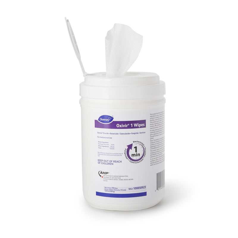 Essendant Co/United Stationers Diversey Oxivir 1 Hydrogen Peroxide Surface Disinfectant Wipes (1920/CS) 