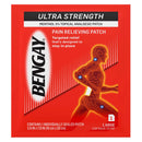Bengay Pain Relieving Patch Ultra Strength, Large Size (Case of 144)