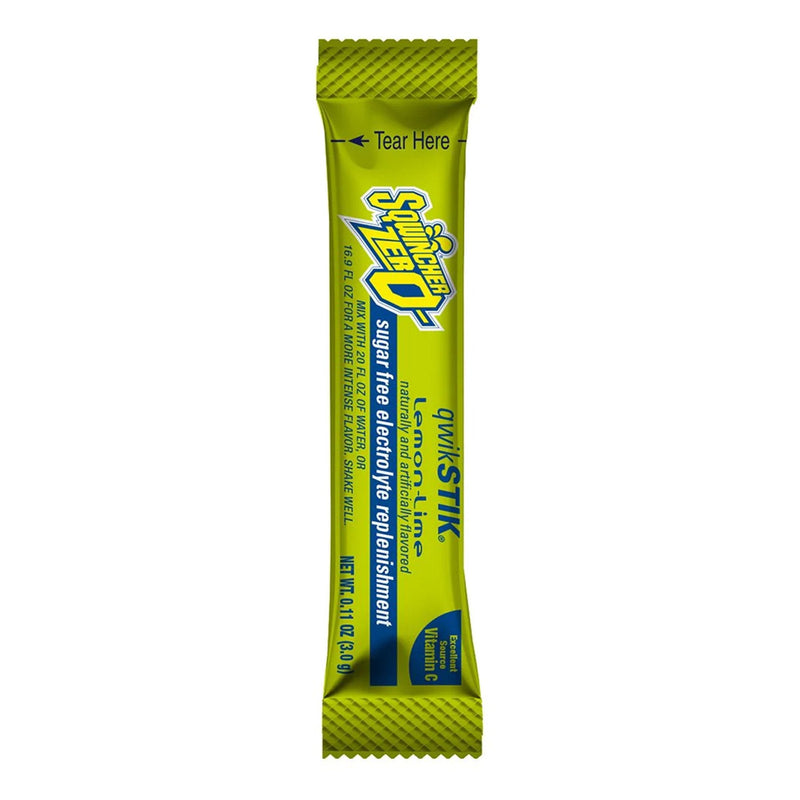Kent Precision Foods Sqwincher Quik Stik Zero Lemon-Lime Electrolyte Replenishment Drink Mix (500/CS) 