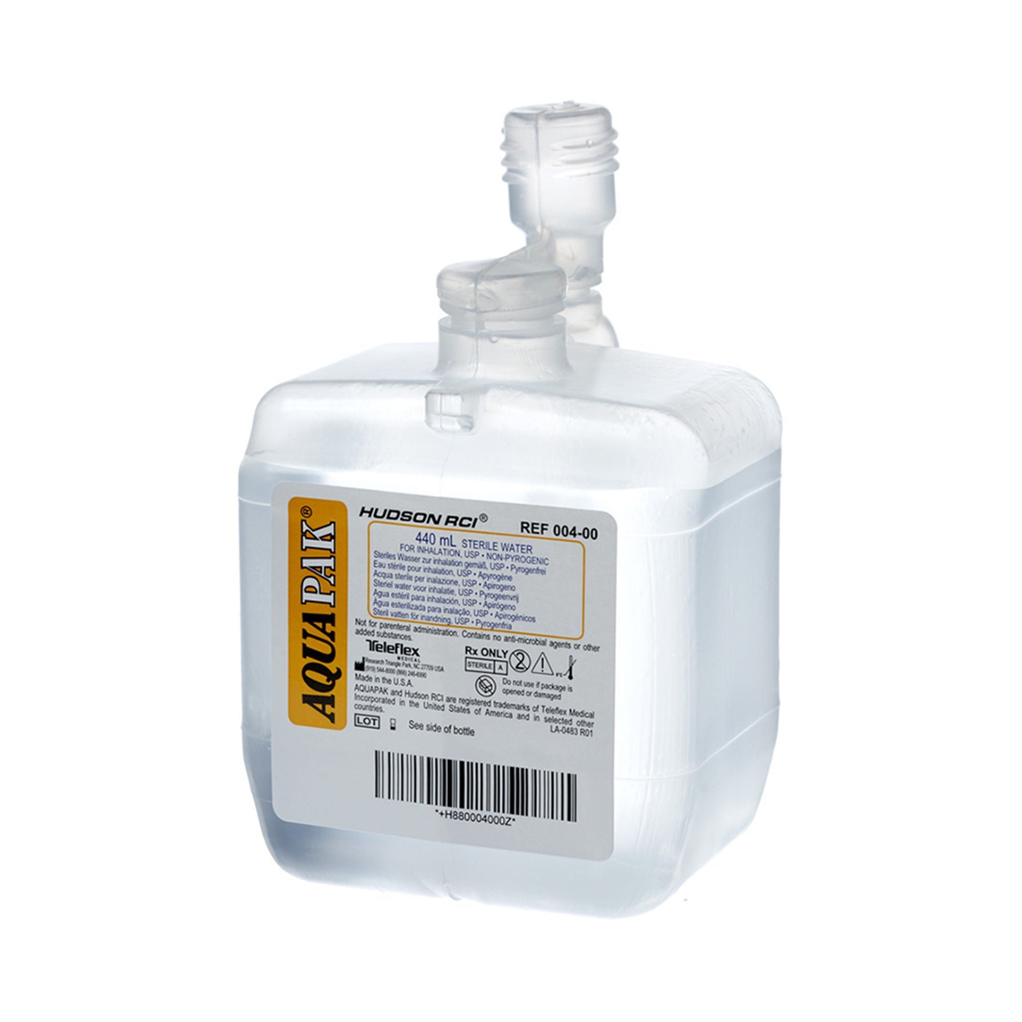 Medline Sterile Water Aquapak Use with Model 000-11 Aquapak* Humidifier (HUD00400 / CS)
