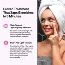 LAB Acne Light Therapy Patch Acne Treatments with Lightpod and Four Hydrogrips (96/CS)