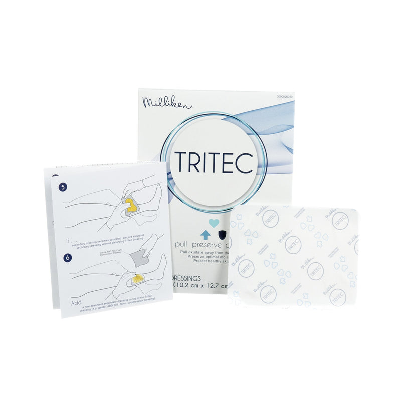 Ovik Health LLC Tritec Contact Layer Wound Dressing, 4 x 5 Inch (100/CS) 