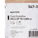 McKesson Fluid Solidifier – Gels up to 3,000 cc – Screw Cap Bottle, 3.1 oz (Case of 75)