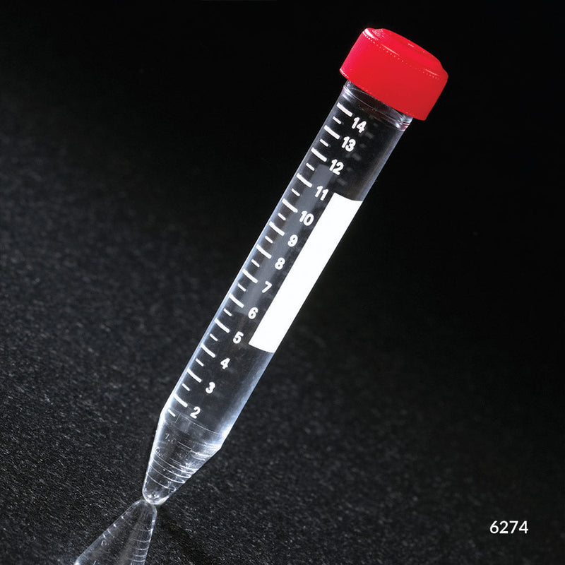 CENTRIFUGE TUBE 15ML REDPS 50/RACK 10RACK/CS