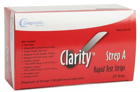 STREP SWABS 25 SWABS/PK24PK/CS