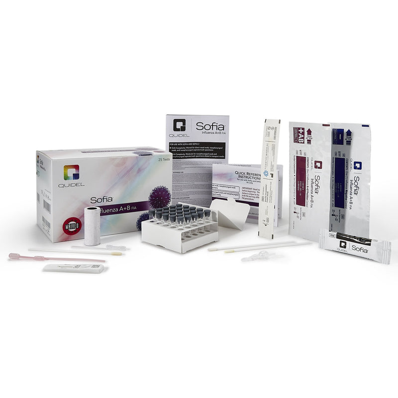 Sofia Influenza A+B FIA Respiratory Test Kit (Case of 300) 