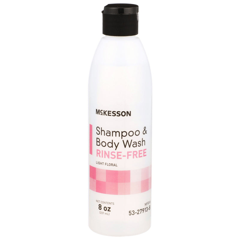 McKesson Rinse-Free Shampoo and Body Wash, 8 oz Bottle (Case of 48)