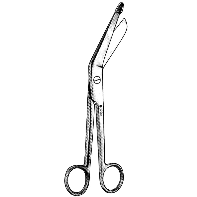 Sklar Bergmann Bandage Scissors 9", Angled, Blunt/Blunt, Smooth - 11-1378
