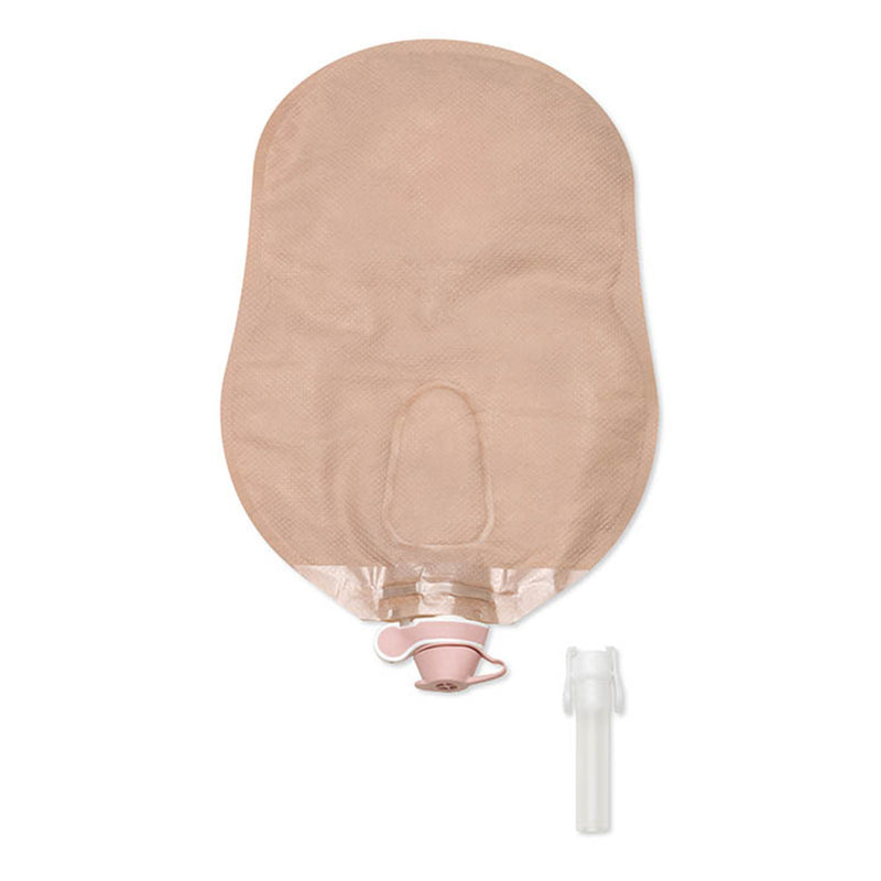 Urostomy Pouch Premier One-Piece System 9 Inch Length Flat, Pre-Cut 1-3/4 Inch Stoma Drainable (Box of 10)