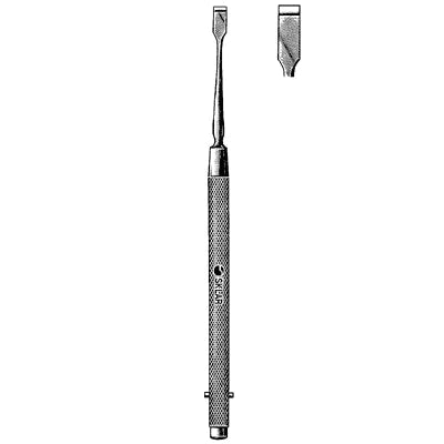 Sklar Freer Septum Chisel - 6-1/2", Straight, 4mm - 41-1330 