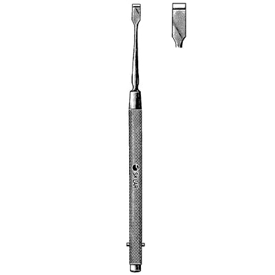 Sklar Freer Septum Chisel - 6-1/2", Straight, 4mm - 41-1330