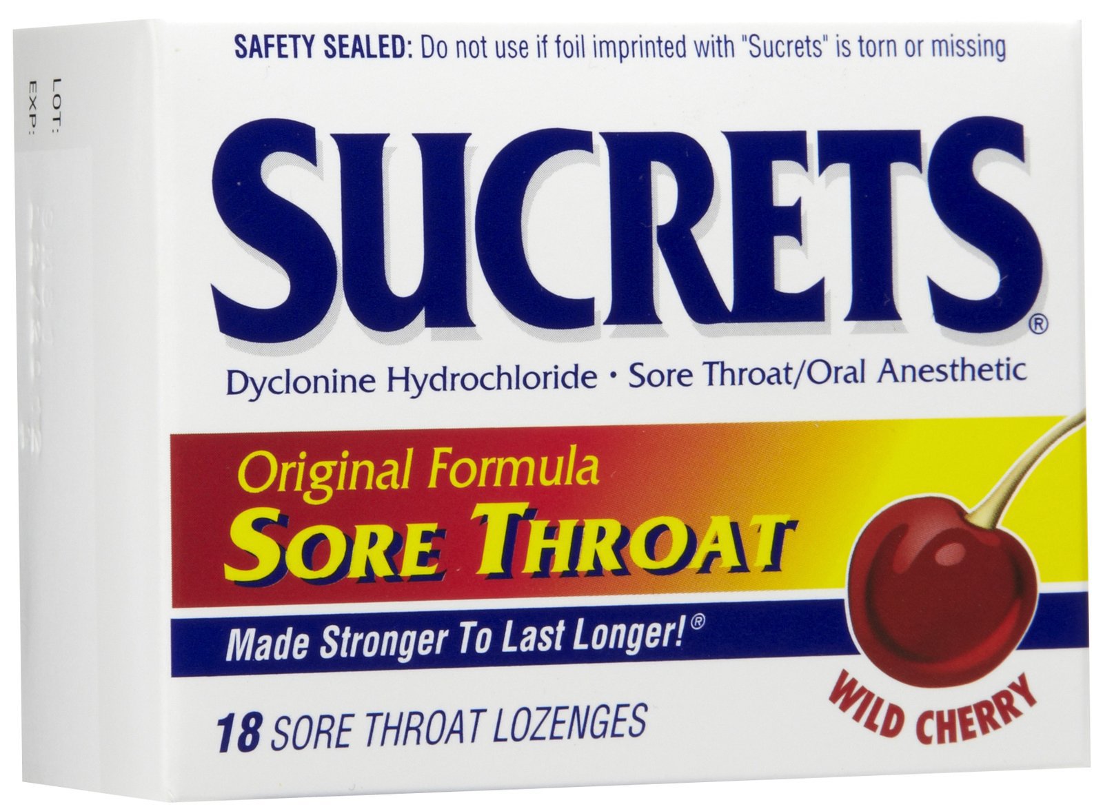 Emerson Healthcare Sucrets Dyclonine HCl Sore Throat Relief 