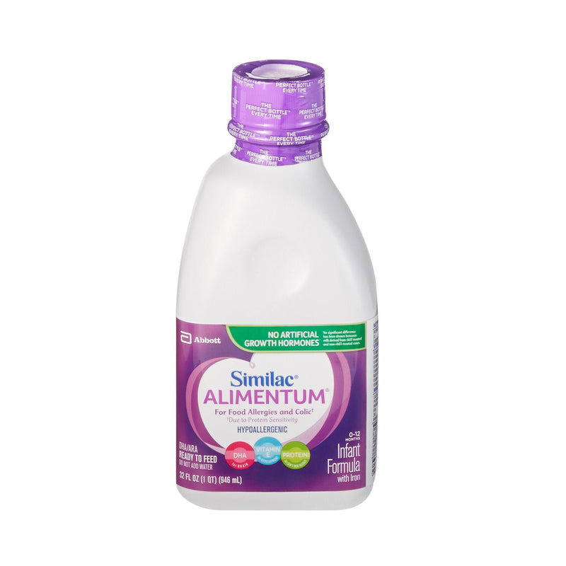 Similac Alimentum Ready to Use Infant Formula, 1-quart bottle (Case of 6)