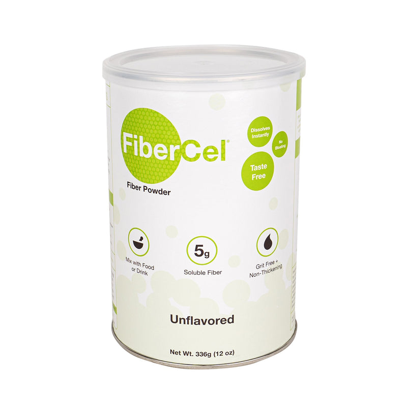 Global Health Products FiberCel Fiber Powder, 12-ounce Can (6/CS)