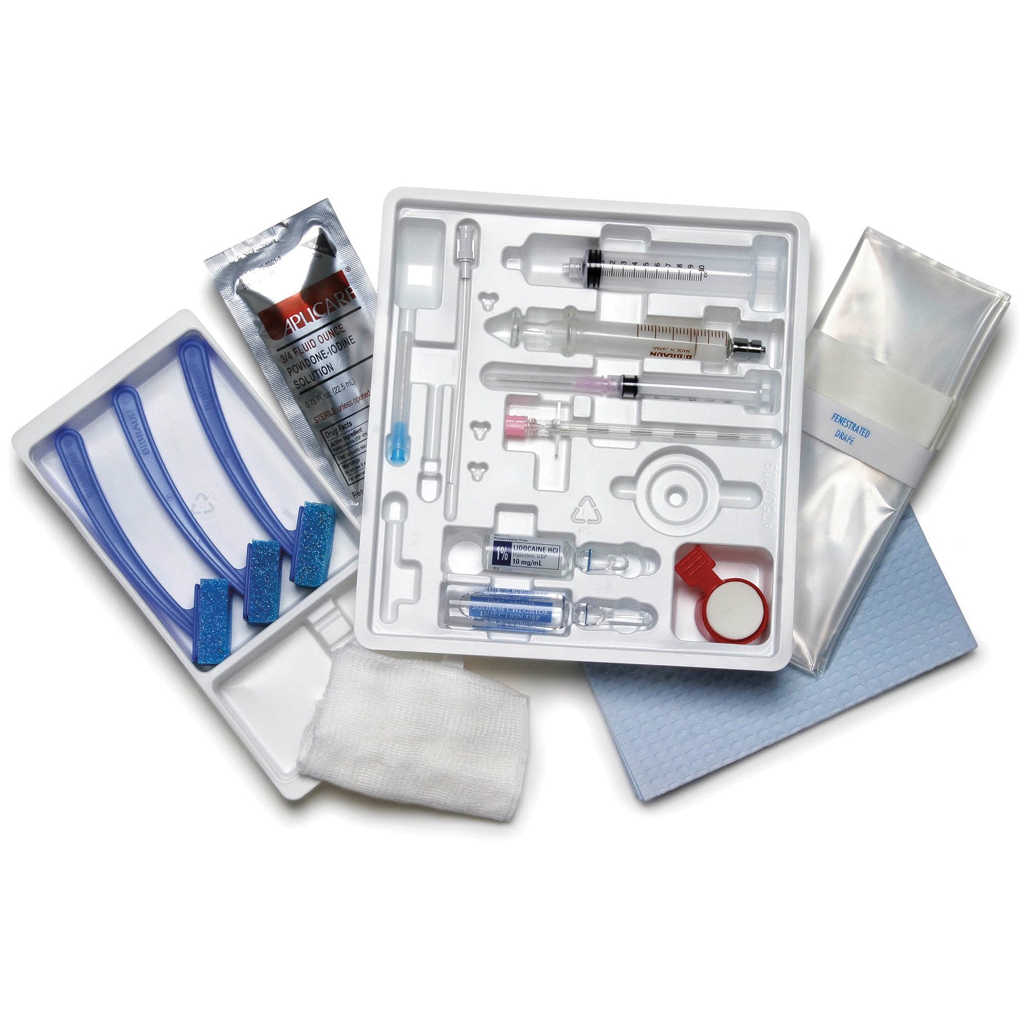 Epidural Tray Perifix Single Shot Tuohy 20 Gauge 3.5 Inch 