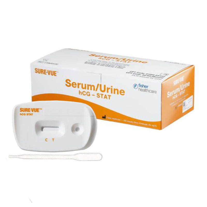 Reproductive Health Test Kit Sure-Vue Stat hCG Pregnancy Test 30 Tests CLIA Waived Sample Dependent 