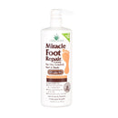 Foot Moisturizer Miracle Foot Repair 32 oz. Pump Bottle Menthol Scent Cream (Case of 12)