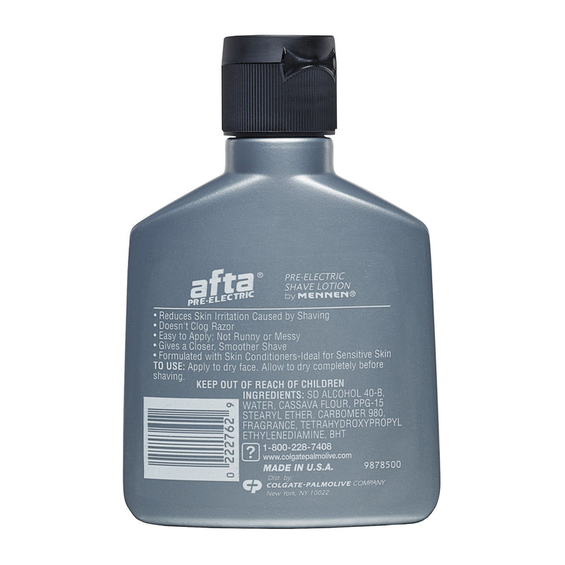 Afta Pre-Electric Shave Lotion, Original Scent, 3 oz. Bottle (24/CS)