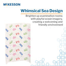 Table Paper McKesson 18 Inch Width 225 Foot Length Print (Sea Friends) Smooth (Case of 12 Rolls)