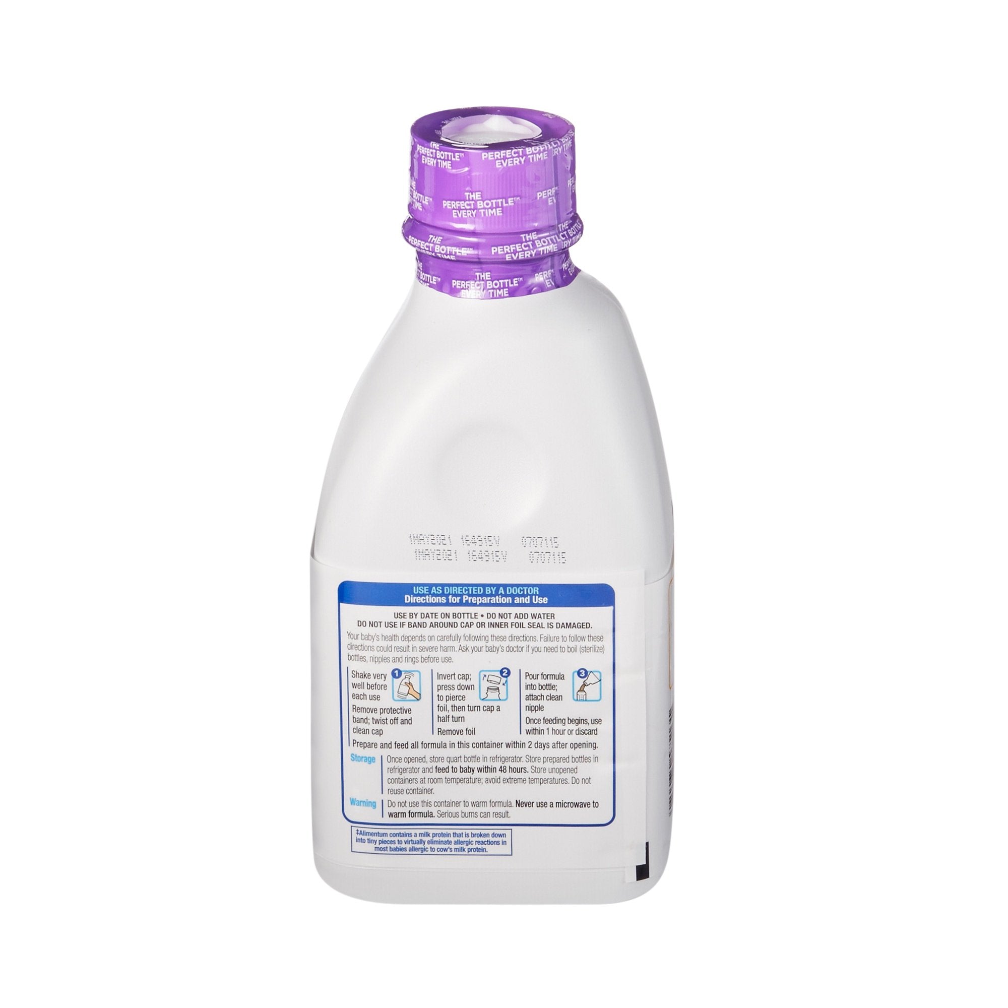 Abbott Nutrition Similac Alimentum Ready to Use Infant Formula, 1-quart bottle (6/CS) 