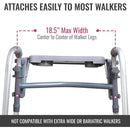 DMI Folding Walker Tray with Cup Holders (Each)