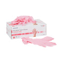 McKesson Pink Nitrile Exam Glove, Small (Case of 2500)