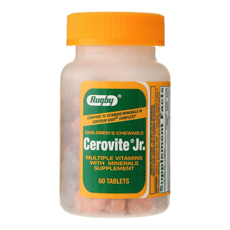 Cerovite Jr. Multivitamin Supplement (Bottle of 60)