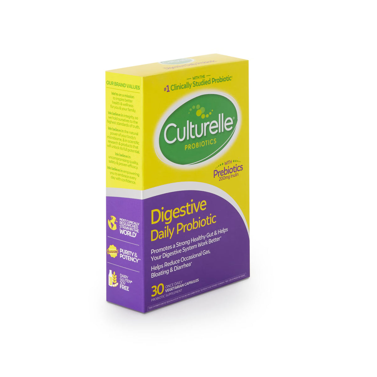 Culturelle Probiotic Dietary Supplement (Box of 30)