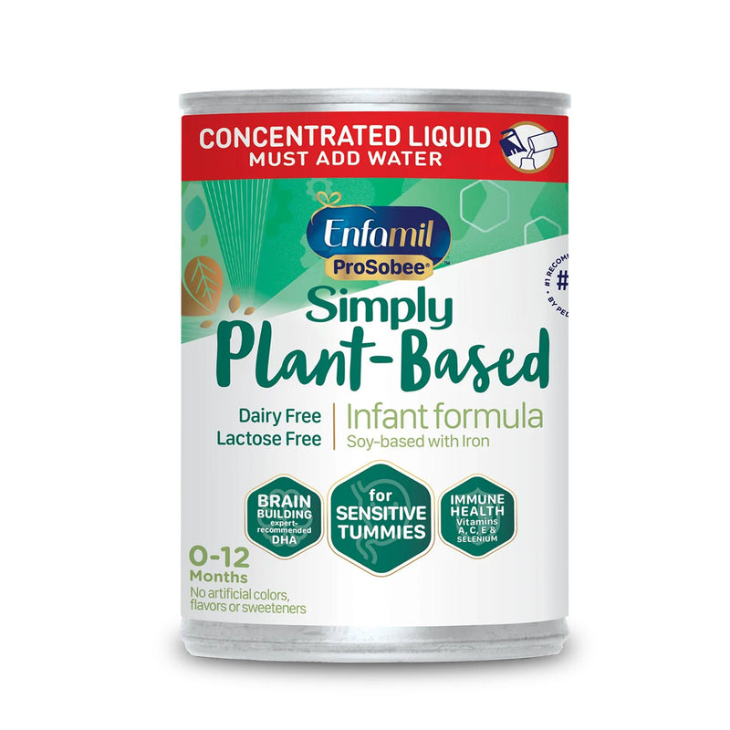 Enfamil ProSobee Lipil Concentrate Infant Formula, 13-ounce Can (Case of 12)