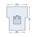 McKesson Sterile Bilateral Limb Drape, 116 x 88 x 144 Inch (Case of 12)