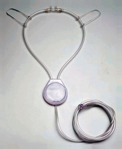 Pendant Style Oxygen Conserver Oxymizer Adult Straight Prongs Without Tubing High Flow Rate