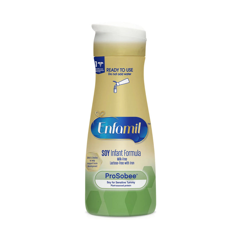 Enfamil ProSobee Ready to Use Infant Formula, 32-ounce Bottle (Case of 4)