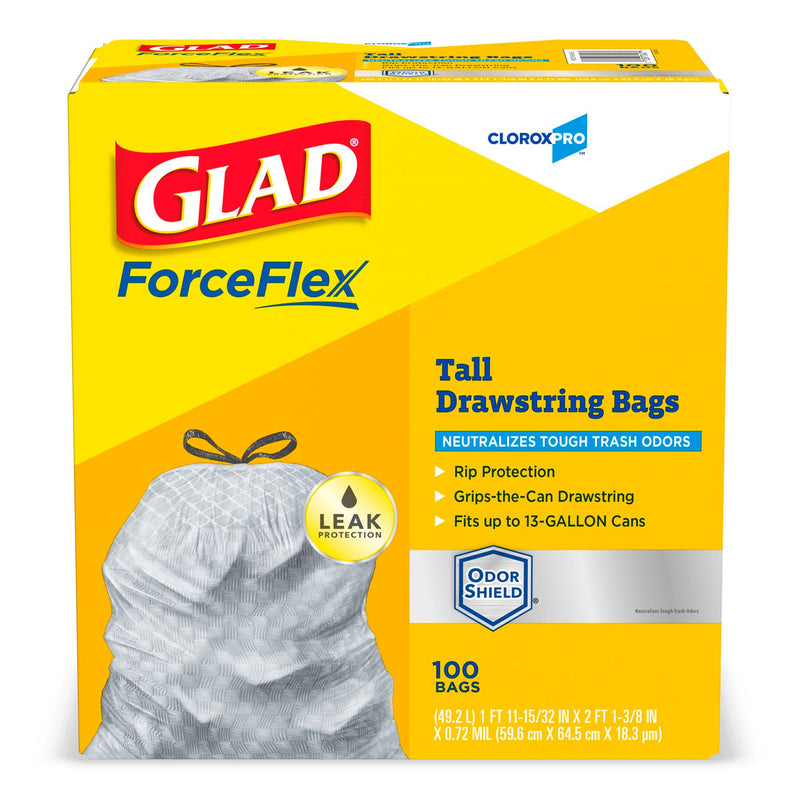 Glad ForceFlex Trash Bag (Case of 100)