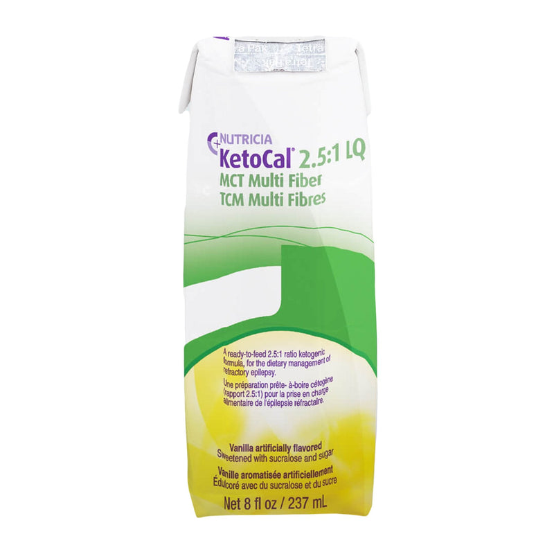 Nutricia North America KetoCal 2.5:1 LQ Vanilla Formula for Dietary Management of Refractory Epilepsy (27/CS) 