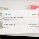 McKesson Brand McKesson Argent Sure-Check Sterilization Pouch, 8 x 16 Inch (5/CS) 