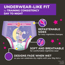 Huggies Pull-Ups Night-Time Training Pants for Girls, 3T to 4T (60/PK)