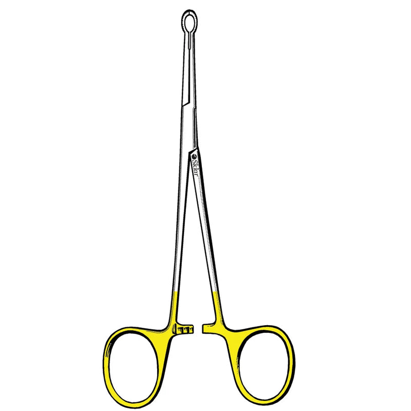 Sklar Vasectomy Fixation Clamp - Oval Tip, 5-3/4" - 85-6223 
