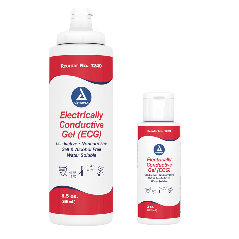 Dynarex Ultrasound Gel  1240 - Electrically Conductive Gel (ECG) 8.5 oz Bo
