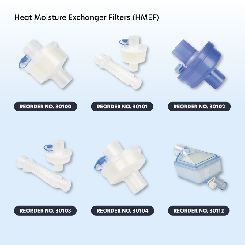 Dynarex Hmef - Heat Moisture Exchanger Filters