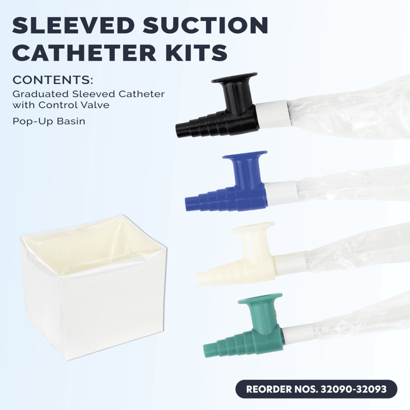 Dynarex Suction Catheter Kit Graduated Sleeved Catheter