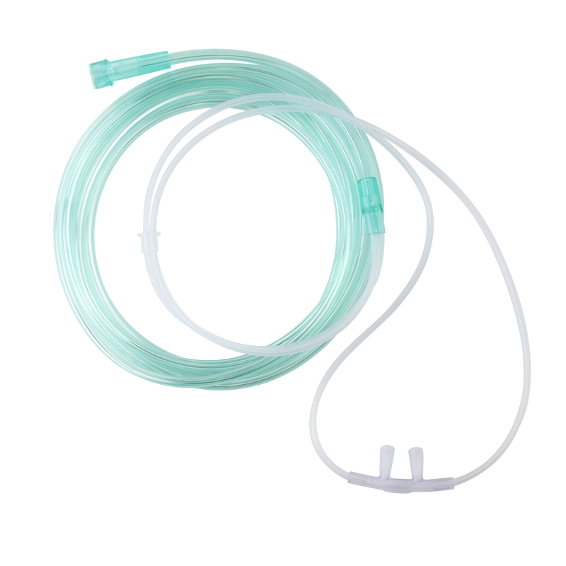 Dynarex Nasal Oxygen Cannulas Flared Tip  Nasal Oxygen Cannula Flared Tip 7' (2.1m), Adult /